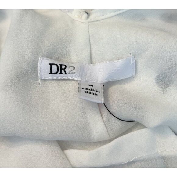 DR2 Medium Floral Sleeveless Pleated Lined Belted Dress Shift Sheath Rainn NWT - Picture 5 of 7